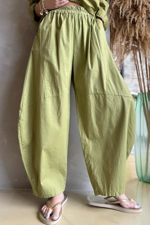 Paloma Classic Barrel Pant Olive